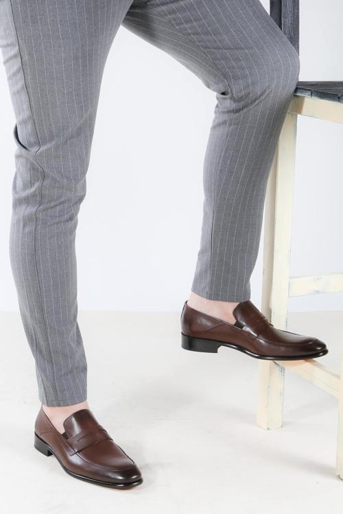 Hakiki Deri Kadın Klasik Ayakkabı 757Za25076