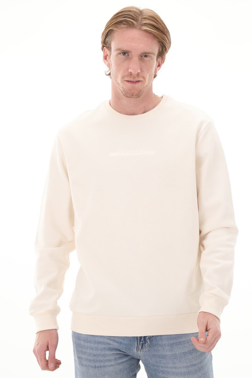 Erkek Krem Sweatshirt Model Kodu : 9150120190