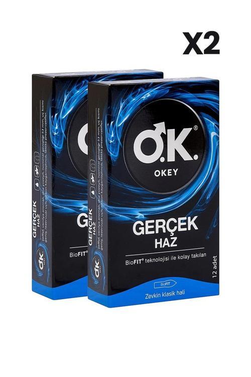 Gerçek Haz Prezervatif 12'li x2 Adet