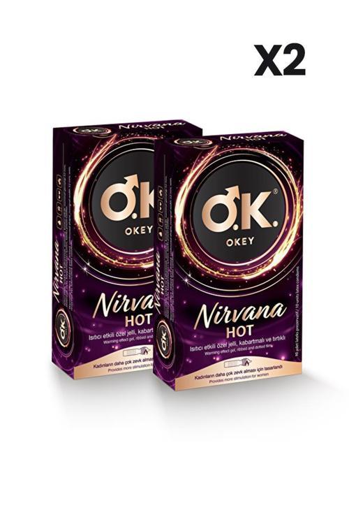 Nirvana Hot Prezervatif 10'lu x2 Adet
