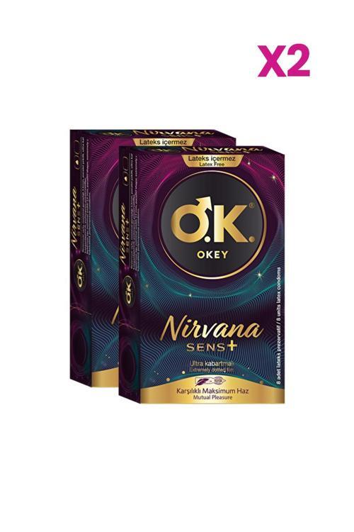Nirvana Sens Prezervatif 8'li x2 Adet