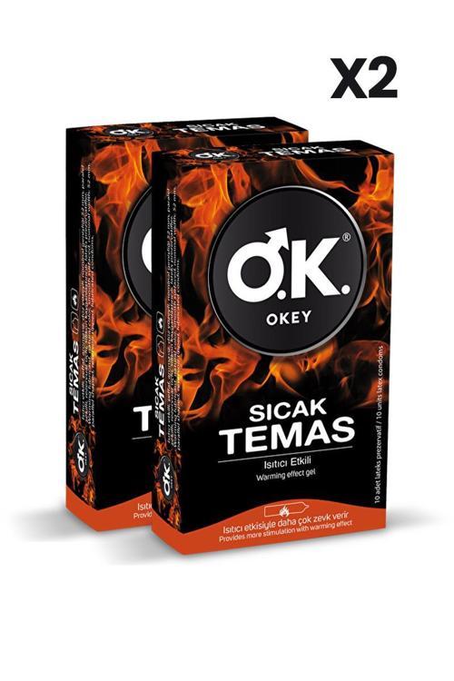 Sıcak Temas Prezervatif 10'lu x2 Adet