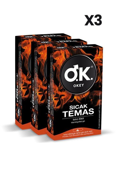 Sıcak Temas Prezervatif 10'lu x3 Adet