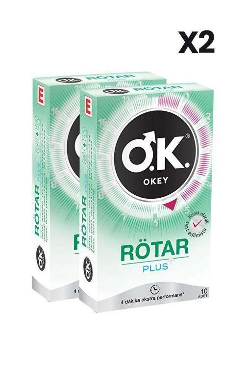 Rötar Plus Prezervatif 10'lu x2 Adet
