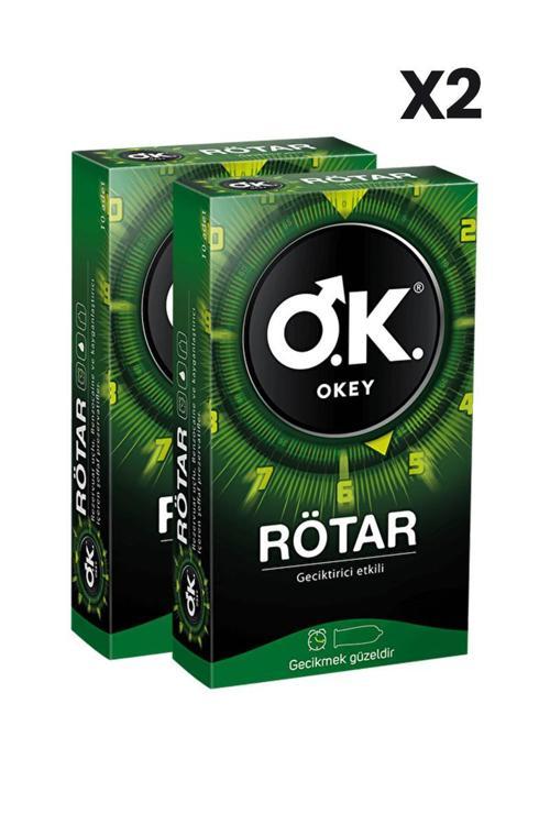 Rötar Prezervatif 10'lu x2 Adet