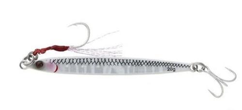 Sardine Slider Micro Jigs 8.5cm 20gr Sahte Balık White Glow