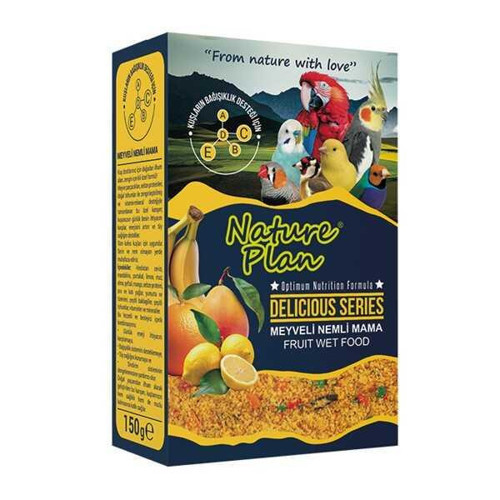 Delicious Meyveli Kuş Maması 150gr
