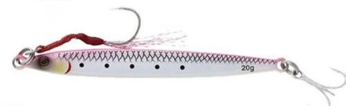 Sardine Slider Micro Jigs 8.5cm 20gr Sahte Balık Pink Glow