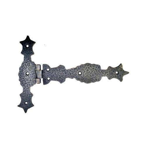 Antika Tarz Dekoratif Pirinç Kuyruklu Zambak Menteşe - 175x248 Mm, Oksit