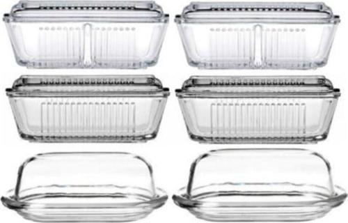 Basic Frigo 6Lı Cam Kahvaltılık Tereyağlık Seti