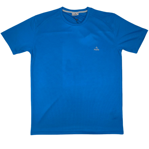 Erkek Sıfır Yaka Tişört Mavi