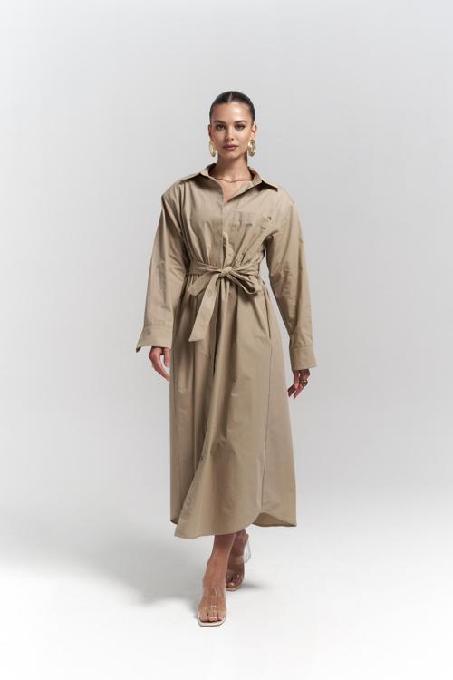 Belsay Trençkot Taş Elbise
