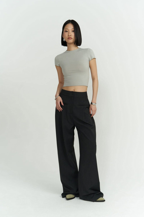 Toppin Duman Penye Crop