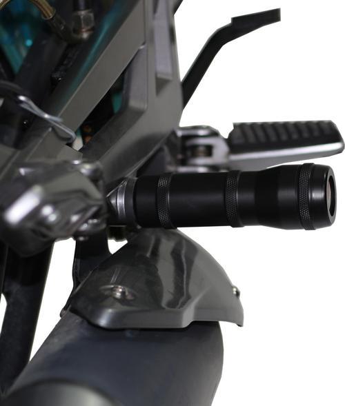 CF Moto 150 NK 2016-2022 Uyumlu Egzoz Koruma Takozu Siyah