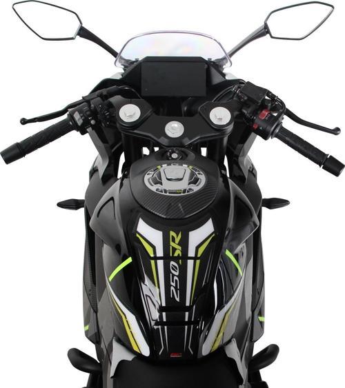 CF Moto 250 SR 2020-2023 Uyumlu Tank Pad Seti Turkuaz