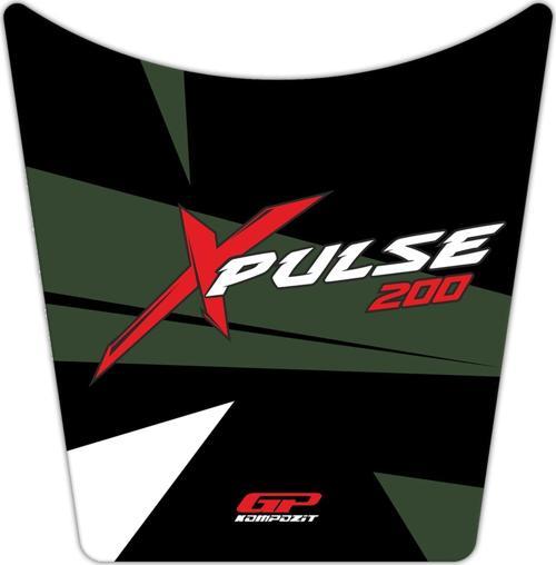 Hero X-Pulse 200 2020-2023 Uyumlu Tank Pad Yeşil