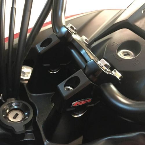 Honda NC 700 X-S / NC 750 X-S 2012-2023 Uyumlu Gidon Yükseltme Siyah