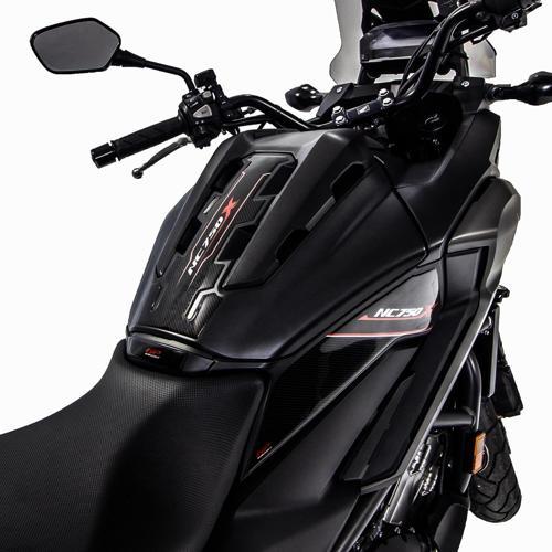 Honda NC 750 X 2016-2020 Uyumlu Tank Pad Seti Gri