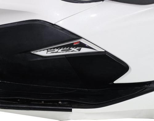 Honda PCX 125 / 150 2018-2020 Uyumlu Ayak Yan Pad Siyah