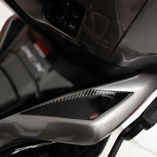 Honda PCX 125 / 150 2018-2020 Uyumlu Yan Pad Siyah