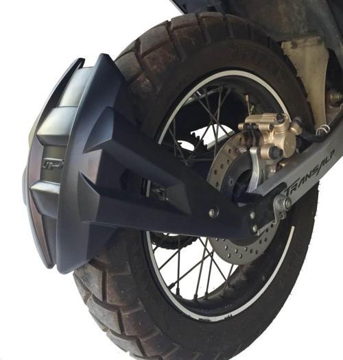 Honda Transalp 650 2000-2007 Uyumlu Arka Çamur Sıyırıcı Siyah