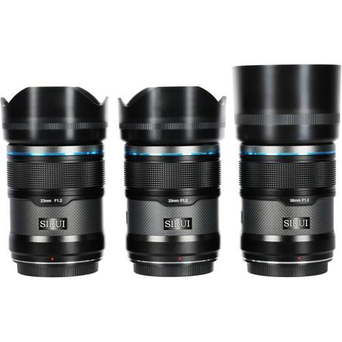 Sniper 23mm, 33mm, 56mm f/1.2 APS-C AF Lens Seti (Nikon Z)