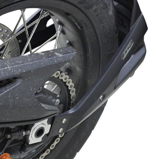 KTM 790 Adventure 2018-2019 Uyumlu Arka Çamur Sıyırıcı Siyah
