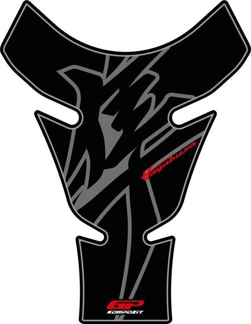 Suzuki Hayabusa 1999-2023 Uyumlu Tank Pad Siyah