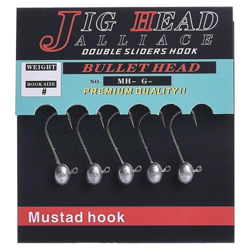 Alliace MH 5 Adet Jig Head 3.5 Gr - 4 No