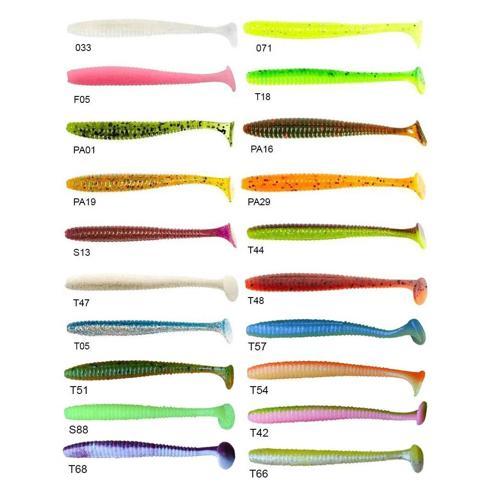 S-Shad Tail 3.8'' (9.65 cm) 5 Adet Silikon Yem T-51