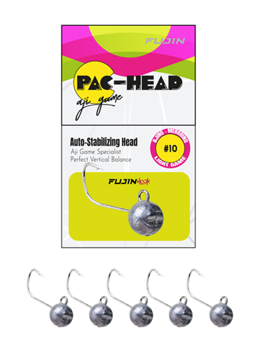 Pac-Head Aji Game 10 no İğneli Jig Head 1.2gr