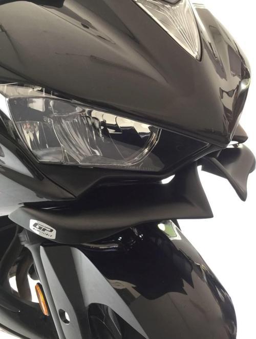 Yamaha R25 2015-2018 Uyumlu Winglet Siyah