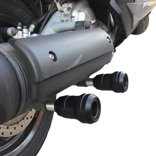 Yamaha XMAX 250 / 400 2014-2017 Uyumlu Egzoz Koruma Takozu Siyah