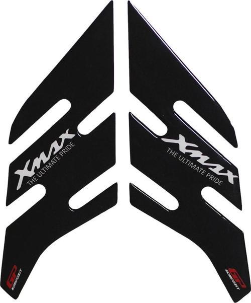 Yamaha XMAX 250 / 400 2014-2017 Uyumlu Yan Pad Seti Siyah