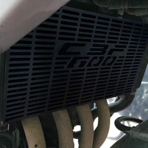 Honda CBF600 2005-2007 Uyumlu Radyatör Koruma Siyah