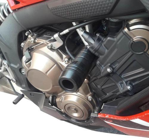 Honda CBR650F 2014-2018 Uyumlu Motor Koruma Takozu Siyah