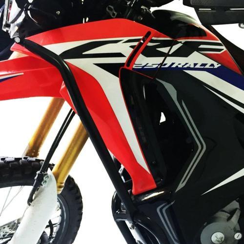 Honda CRF250 Rally 2017-2020 Uyumlu Motor Koruma Demiri Üst Kısım Siyah