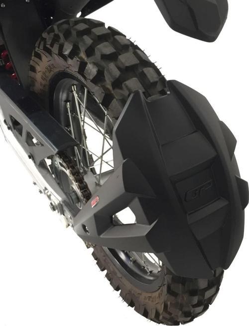 Honda CRF250L / CRF250 Rally 2013-2023 Uyumlu Arka Çamur Sıyırıcı Siyah