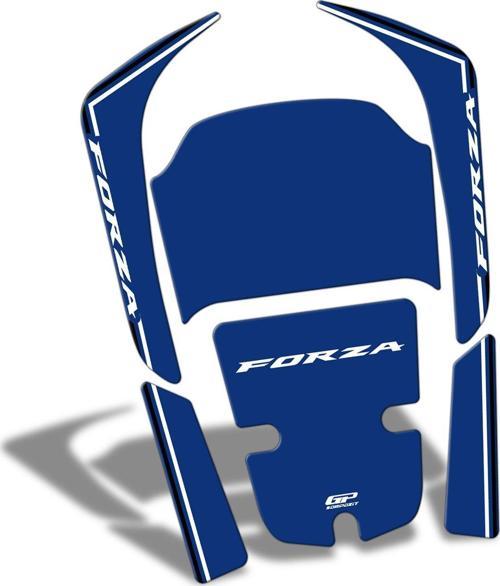 Honda Forza 250 2018-2023 Uyumlu Tank Pad Mavi