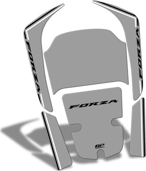 Honda Forza 250 2018-2023 Uyumlu Tank Pad Nardo Gri