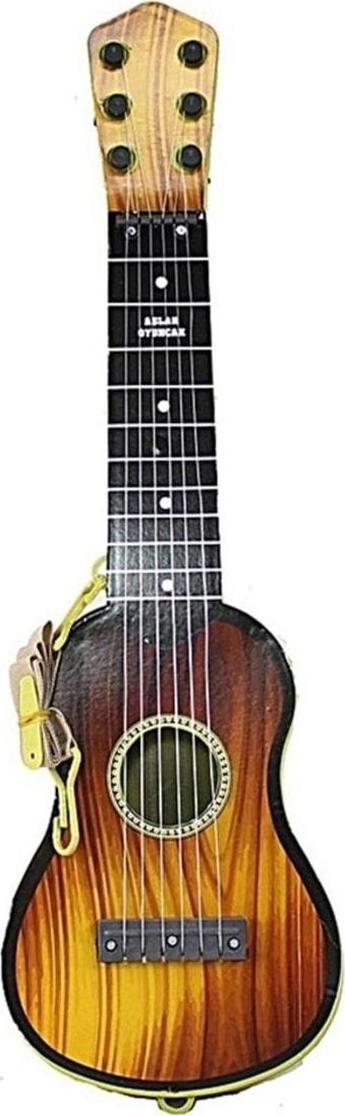 6 Telli Oyuncak Çocuk Gitarı Ispanyol Gitar Büyük Boy 50 cm