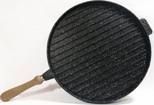 Çift Yönlü Döküm Bazlama Tavası 34 Cm