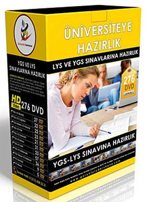Üniversiteye Hazırlık DVD Seti (276 DVD)LYS-YGS Tam Set