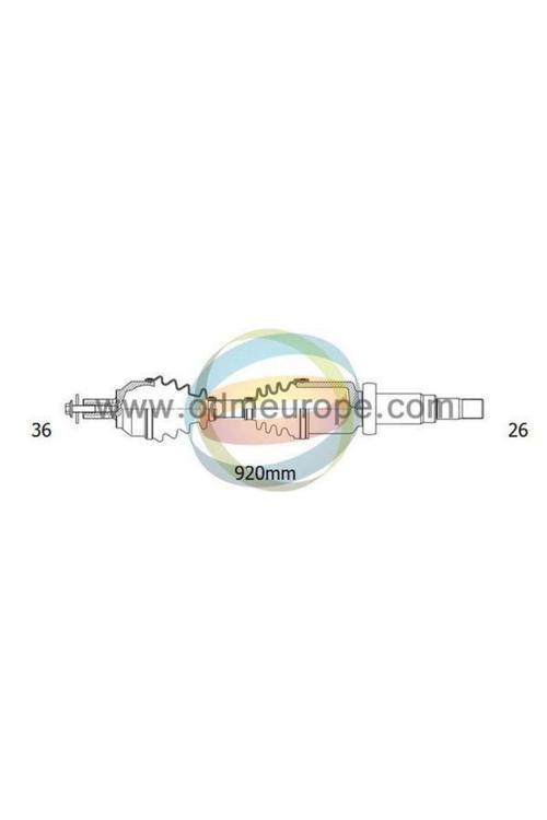 Aks Sağ C-Max 1.6 16V 2007-2011 At A:36 C:921 B:26