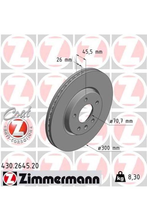 Ön Fren Aynası Insıgnıa B 16 Inç 18> Astra J 09 > Zafıra C 11 > Cruze 09 > 300X26X5Dlxhavalı 56