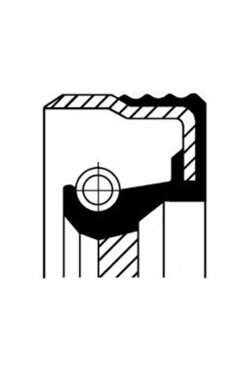 Eksantrik Kapak Keçesi Ön Tofaş M131 30X52X7 12012411B