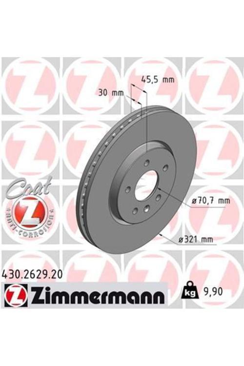 Ön Fren Aynası 17 Inç Astra J 09 > Zafıra C 11 > 321X30X28/5D/Havalı 13502826