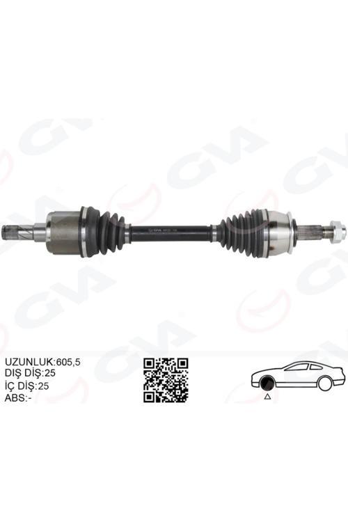 Komple Aks Sol Opel Mokka 12 1.4 Net 1.6 Cdtı Dtn-Dtu-Dth Chevrolet Trax 1.4-1.6 12 Manuel Vites 25