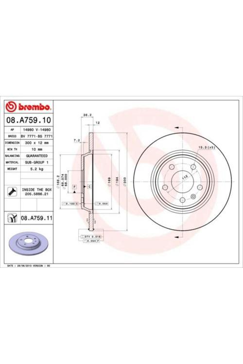 Arka Fren Aynası A4-A5 1.8-2.0 07 > A6 1.8-2.0 11 > A7 2.0-2.8 11 > Q5 2.0 09 > 986479382-Df484