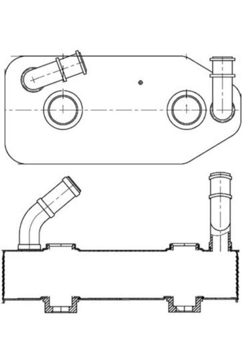 Yağ Soğutucusu Otomatik Şanzuman Golf4-Bora-A3-Leon-Toledo 1996-2003 1.6-1.8 Benzinl İ 1.9